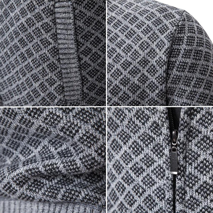 OLIVER | PATTERNED KNIT JACKET