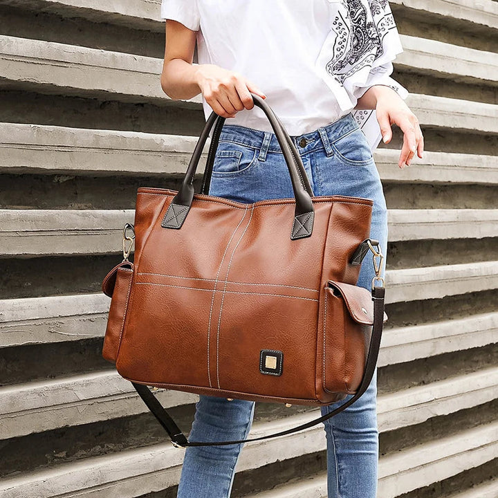Aurelius™ Large Leather Tote Bag