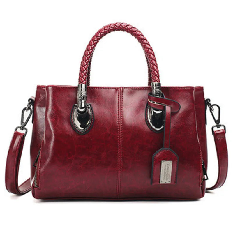 Aurelius™ Elegant Leather Dufflebag