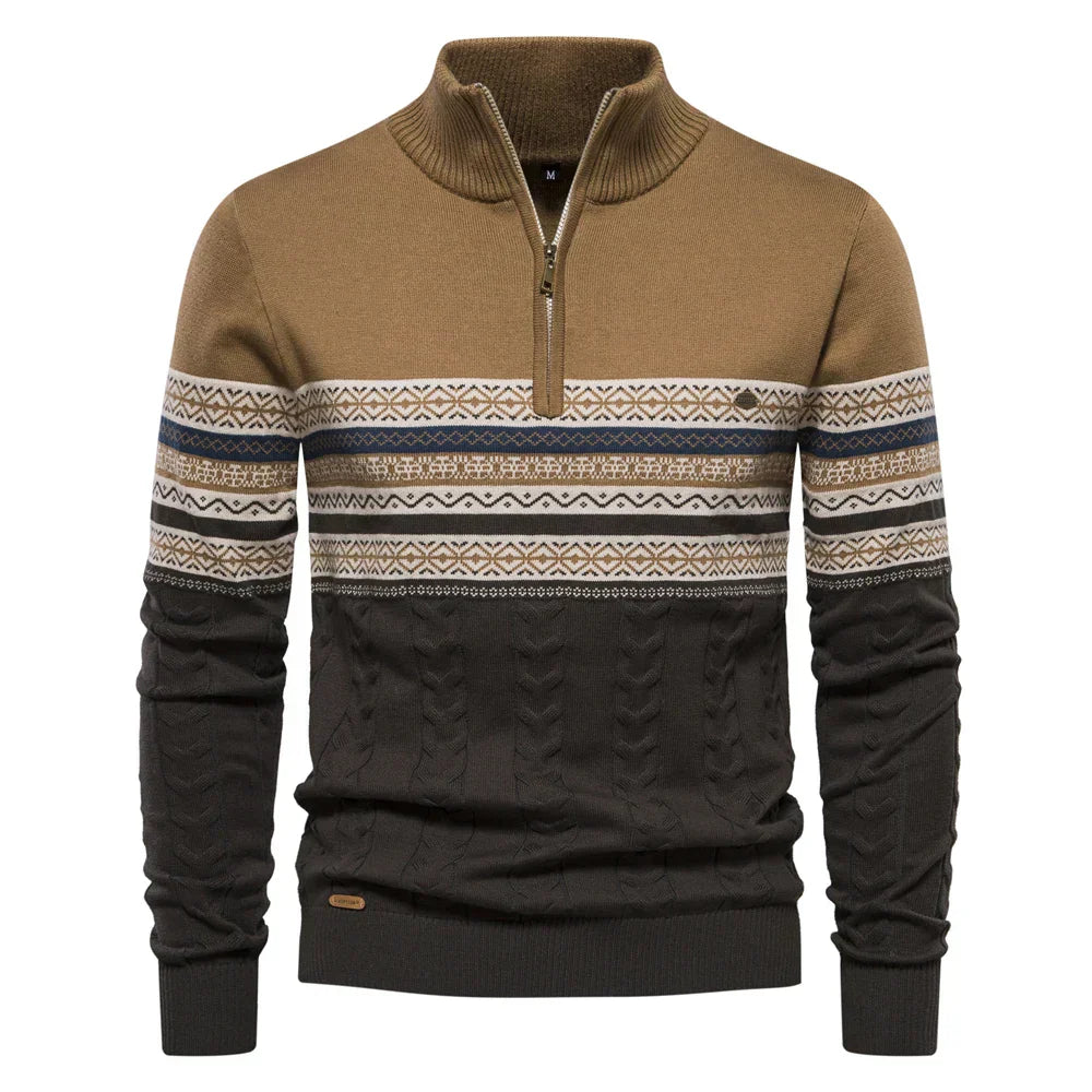 Edward™ - Casual Super Soft Ethnic Pattern Men's Sweater