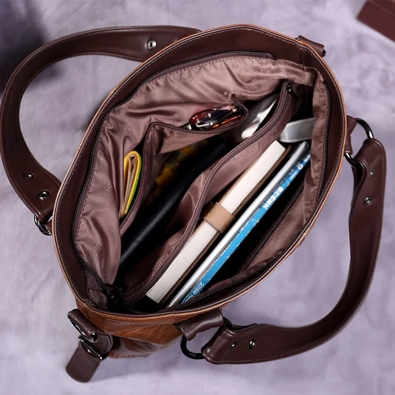 Aurelius™ Soft leather bag