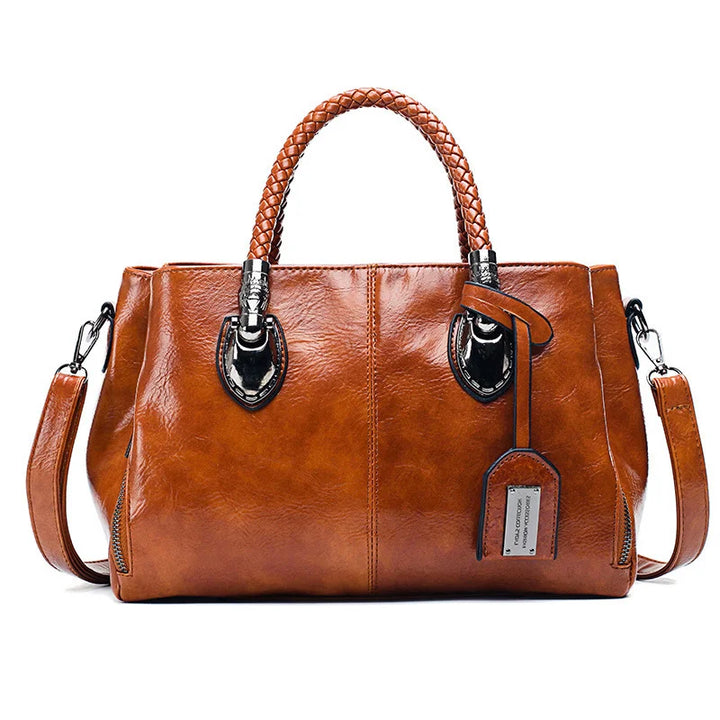 Aurelius™ Elegant Leather Dufflebag