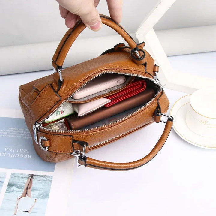 Aurelius™ Compact Leather Bag