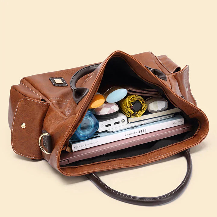 Aurelius™ Large Leather Tote Bag
