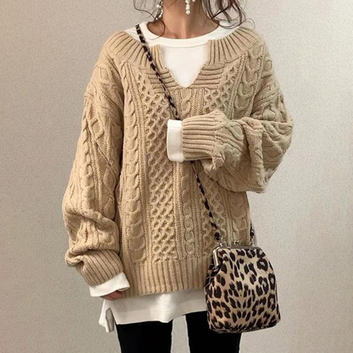 Lucy™ - Comfortable Hand Knitted Sweater