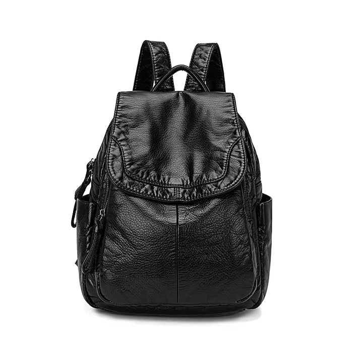 Aurelius™ Washed leather backpack