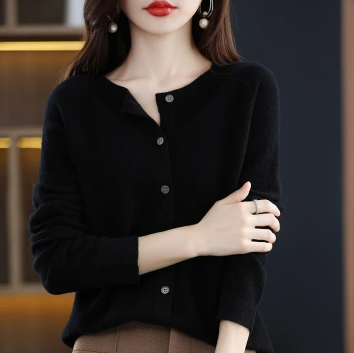 MARIE™ | CARDIGAN IN WOOL COMFORTABLE AND STYLISH