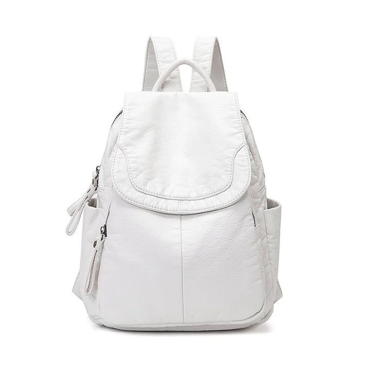 Aurelius™ Washed leather backpack