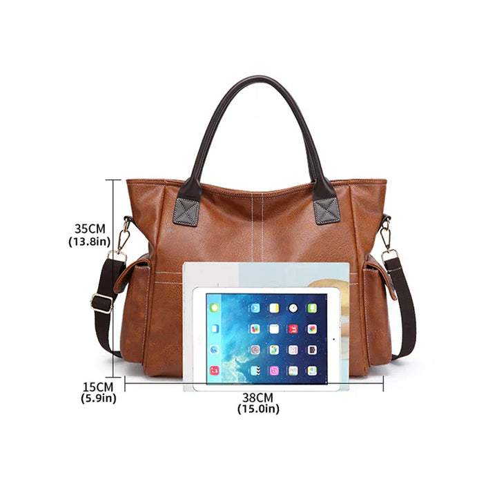 Aurelius™ Large Leather Tote Bag