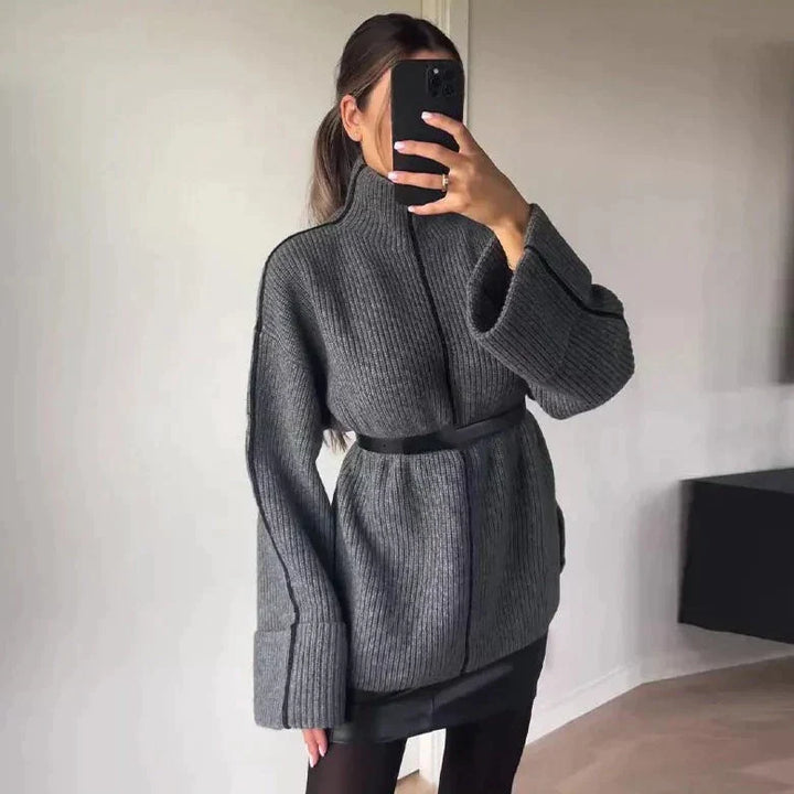 Evelyn™ - Elegant Knitted Turtleneck Sweater