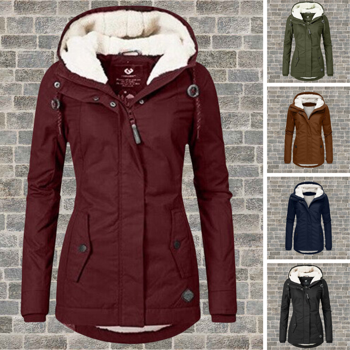 Daisy™ - Stylish Oversized Parka Jacket with Fleece Hood