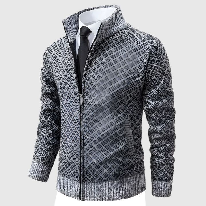 OLIVER | PATTERNED KNIT JACKET