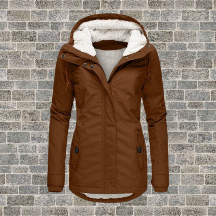 Daisy™ - Stylish Oversized Parka Jacket with Fleece Hood