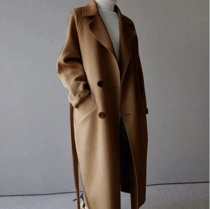 Grace™ - Super Comfortable Long Woolen Coat