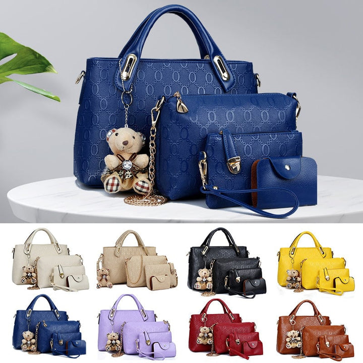 Aurelius™ Stylish 4 Piece Handbag Set