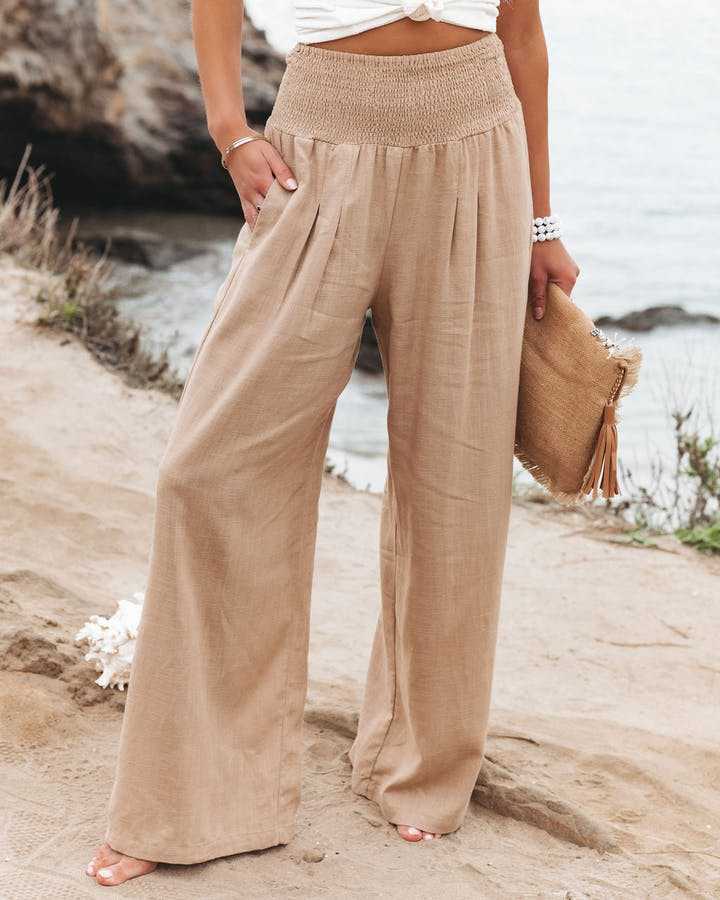 Aileen™ - Beach Wide Leg Pants