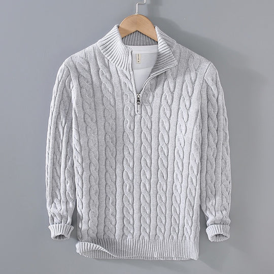 Shaun | Timeless Zip-up Sweater