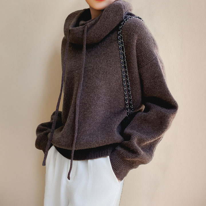 CHARLOTTE™ | ELEGANT SWEATER WITH TURTLENECK IN MERINO WOOL