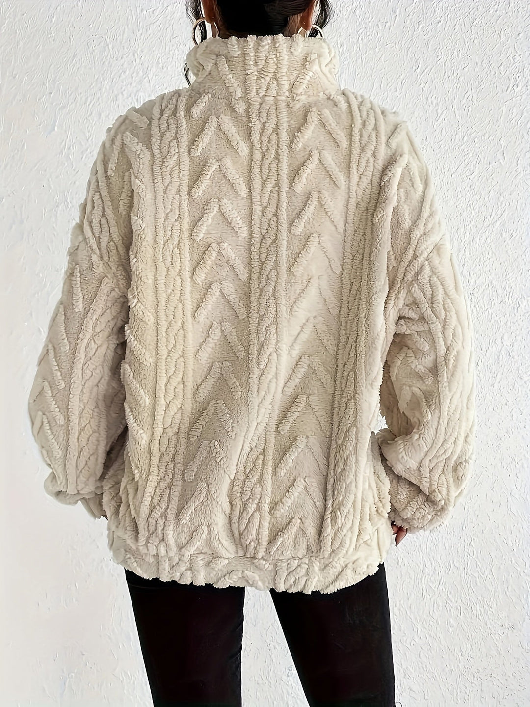 Hazel® Elegant Fleece Sweater