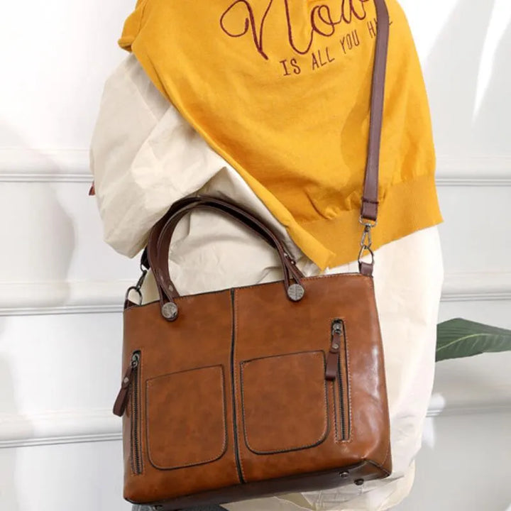 Aurelius™ Elegant Leather Bag