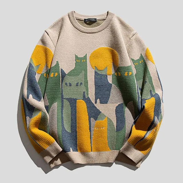 Jam | Unisex Cat Sweater