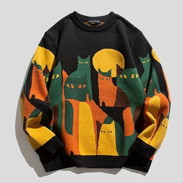 Jam | Unisex Cat Sweater