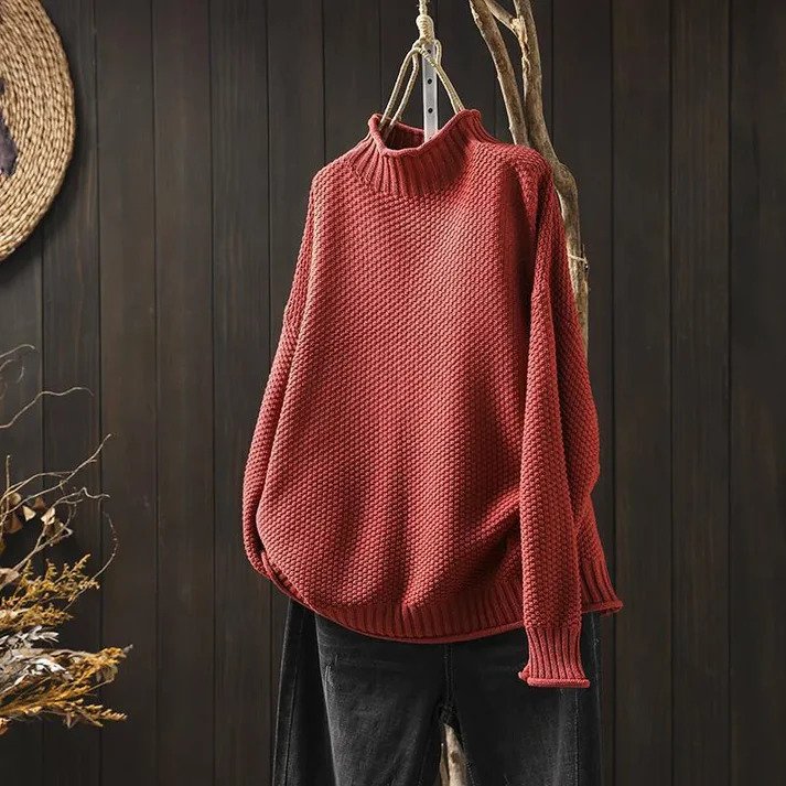 Lina™ - Knitted Soft Turtleneck