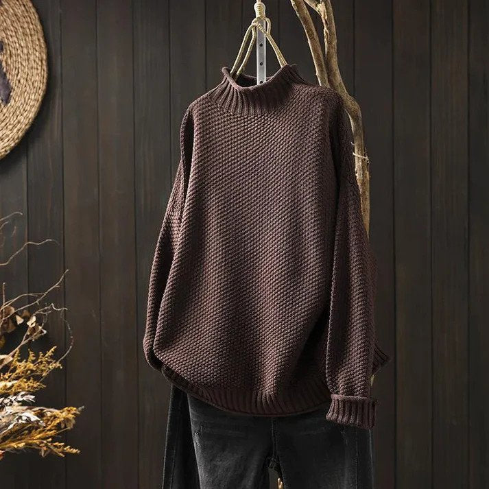 Lina™ - Knitted Soft Turtleneck