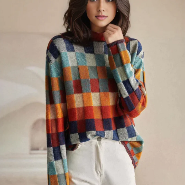 DOLCE™ | PATCHWORK COLTRUI IN CASHMERE