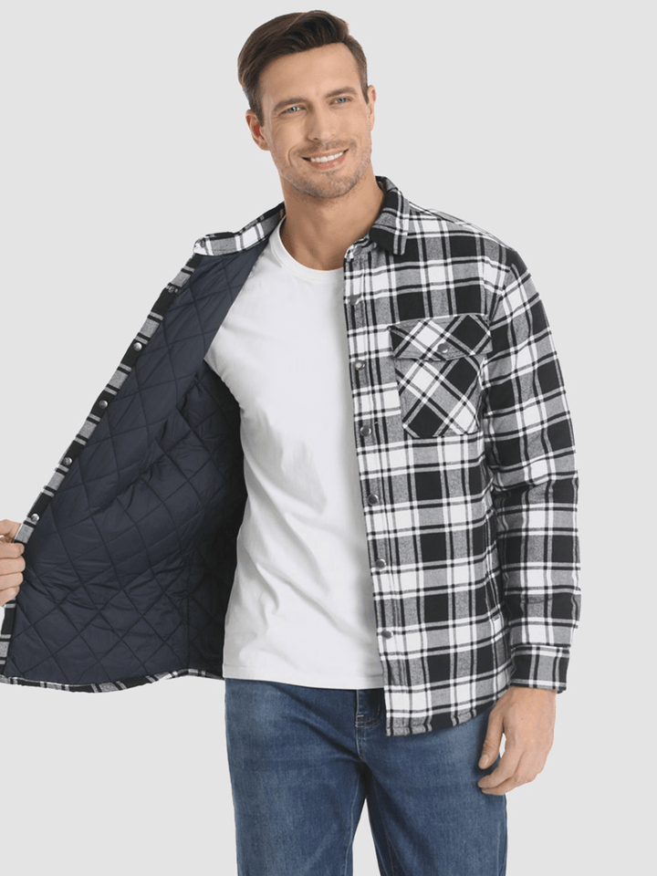 Louis™ - Super Warm Checkered Flannel Jacket