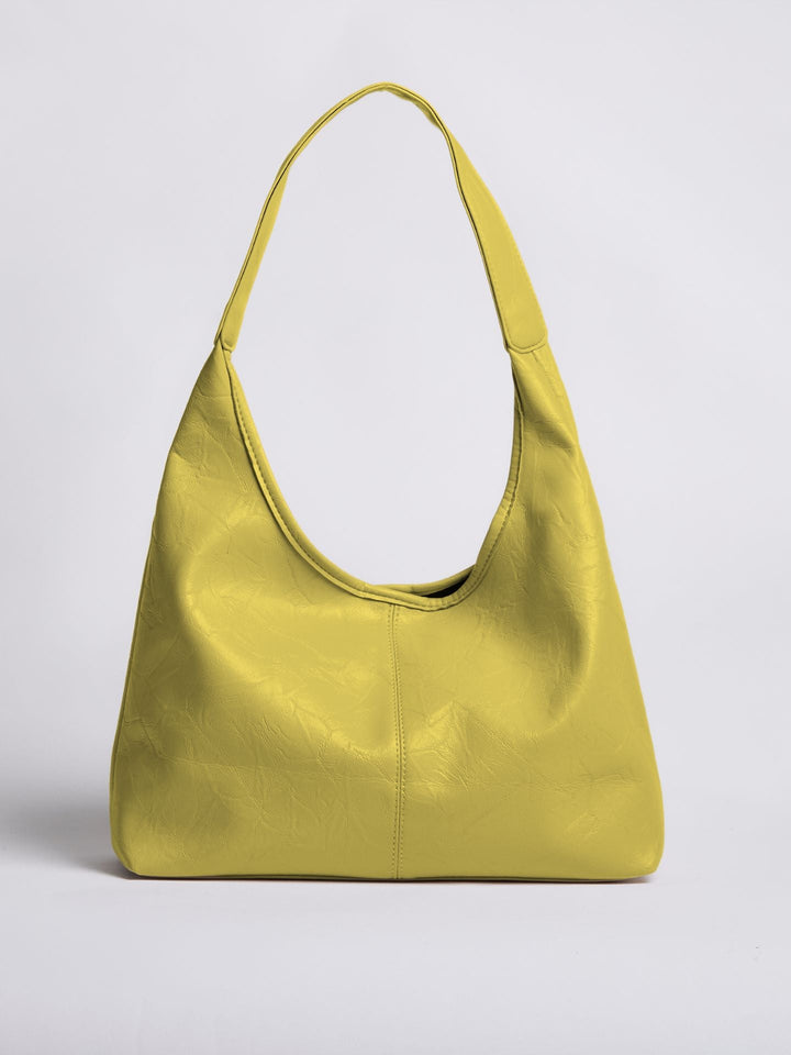 Scarlett Distressed Leather Tote - Zipper Version