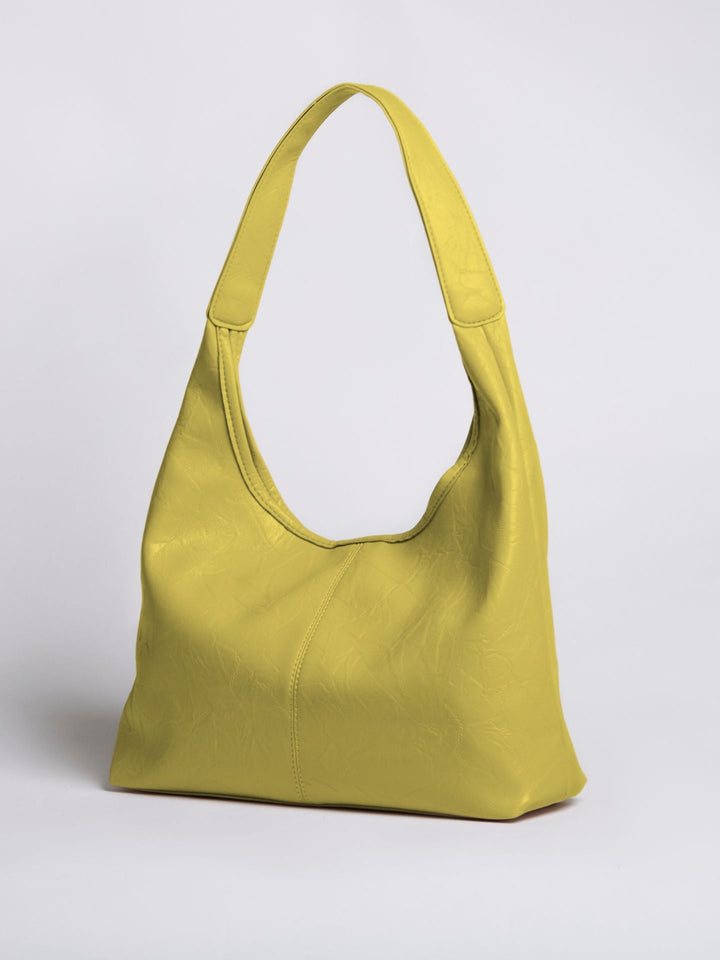 Scarlett Distressed Leather Tote - Zipper Version