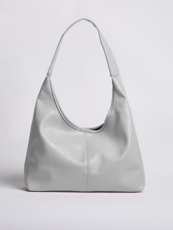 Scarlett Distressed Leather Tote - Zipper Version