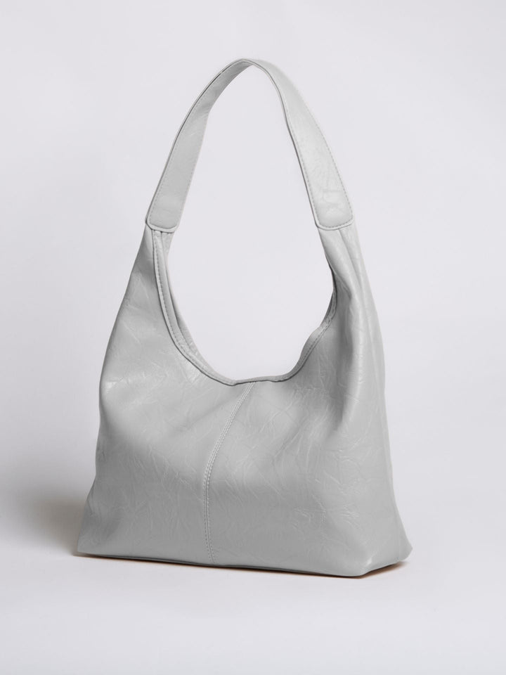Scarlett Distressed Leather Tote - Zipper Version